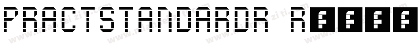 PRACTSTANDARDR Regular字体转换